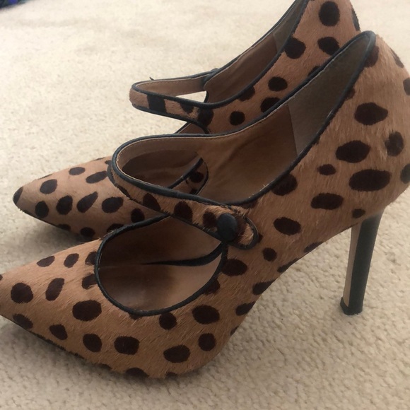 Leopard Mary Jane pumps - Picture 2 of 2